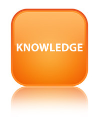 Knowledge special orange square button