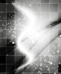 Shiny wave, magicabstract background