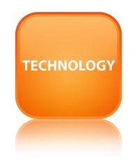 Technology special orange square button