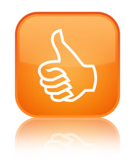 Like icon special orange square button