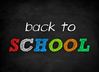 Obraz premium back to SCHOOL