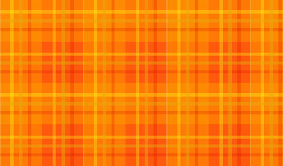 Fall Plaid Pattern with Orange and yellow