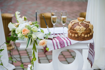 Wedding preparations