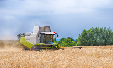 combine harvester