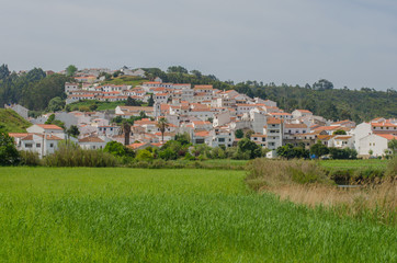 Fototapeta na wymiar View of Odeceixe village in Aljezur, Portugal
