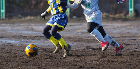Naklejka premium サッカー フットボール