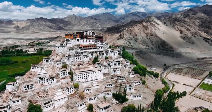 Thiksay Gompa or Thiksay Monastery is a gompa affiliated with the Gelug sect of Tibetan Buddhism.