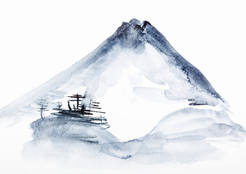 view of Mount Fuji