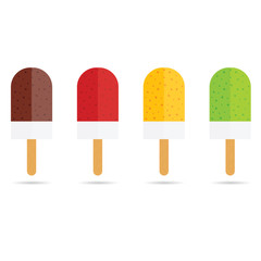 ice cream frozen food illustration
