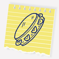 tambourine doodle