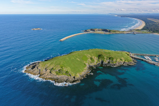 Muttonbird Island looking south over Corambirra Point