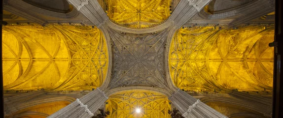 Fotobehang barcelona cathedral © maqzet