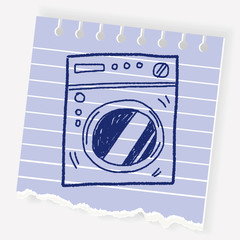 washing machine doodle