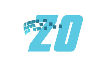 ZO Initial Logo for your startup venture
