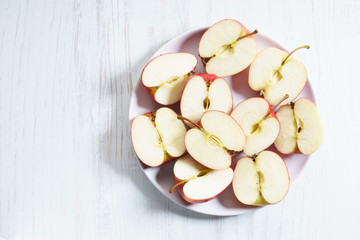 fresh red apple