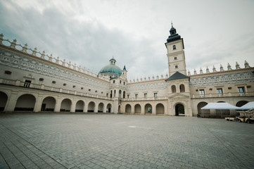 Fototapeta premium Castle in Poland. Krasiczyn