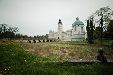 Fototapeta na wymiar Castle in Poland. Krasiczyn