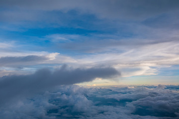 The magic sky like the heaven are  beautiful thing in nature.