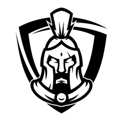 Spartan Vector Logo Illustration