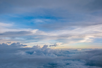 The magic sky like the heaven are  beautiful thing in nature.