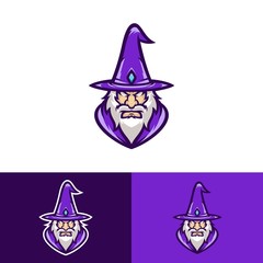 Wizard Vector Logo Illustration