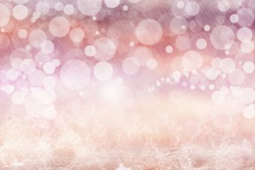 abstract rain drop bokeh