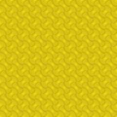 Yellow seamless pattern background. Modern stylish texture. Repeating geometric tiles. Concentric circles