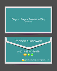 name card envelope