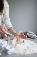 Making Bread (Flour everywhere)