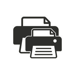 Printer vector icon.