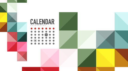 Modern geometric presentation background