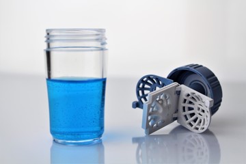 An image of contact lenses