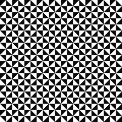 Vector seamless pattern. Abstract geometric texture. Black-and-white background. Monochrome triangular design. Vector EPS10