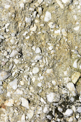 Natural texture of conglomerate with quartz stones
