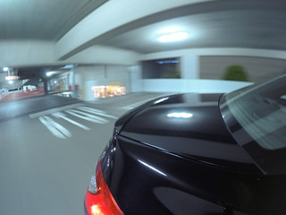 Obraz na płótnie Canvas car in parking garage