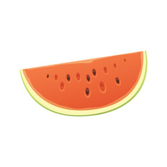 Fresh and juicy red watermelon and slices. Eat tropical fruits watermelons