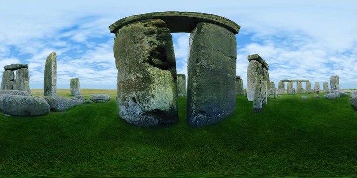 Stonehenge 360 Degrees VR Time Lapse - Loop