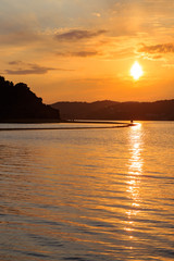 黒島ヴィーナスロード -日本のエーゲ海「牛窓」に現れる神秘的な恋の道-