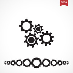 Standard Gear Vector Icon