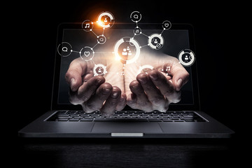 In the world of technologies. Mixed media