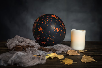 Halloween decoration background © Eduardo Lopez