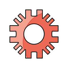 Gear machinery piece