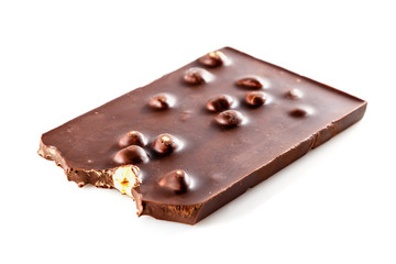 chocolate with hazelnuts