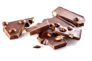 chocolate with hazelnuts