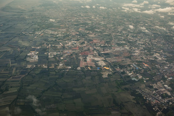 Cloud and city in thailand