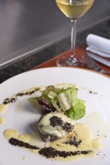 truffle and lettuce