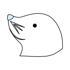 Sea lion cartoon