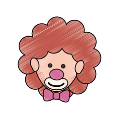 Circus clown cartoon