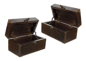 Old Wooden Boxes