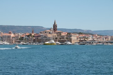Alghero dal mare